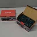 Enhon 2 Pack Christmas Net Lights Outdoor, 100 LED 4 x 6 Ft Christmas Net Lights Outdoor, Waterproof & UL Listed 5mm LED for Bushes, Shrubs, Garden Decorations with Green Wire, Warm White