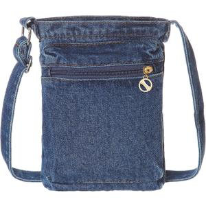 AOCINA Small Denim Purse Blue Jean Purse Shoulder Bag Denim Crossbody Bags for Women