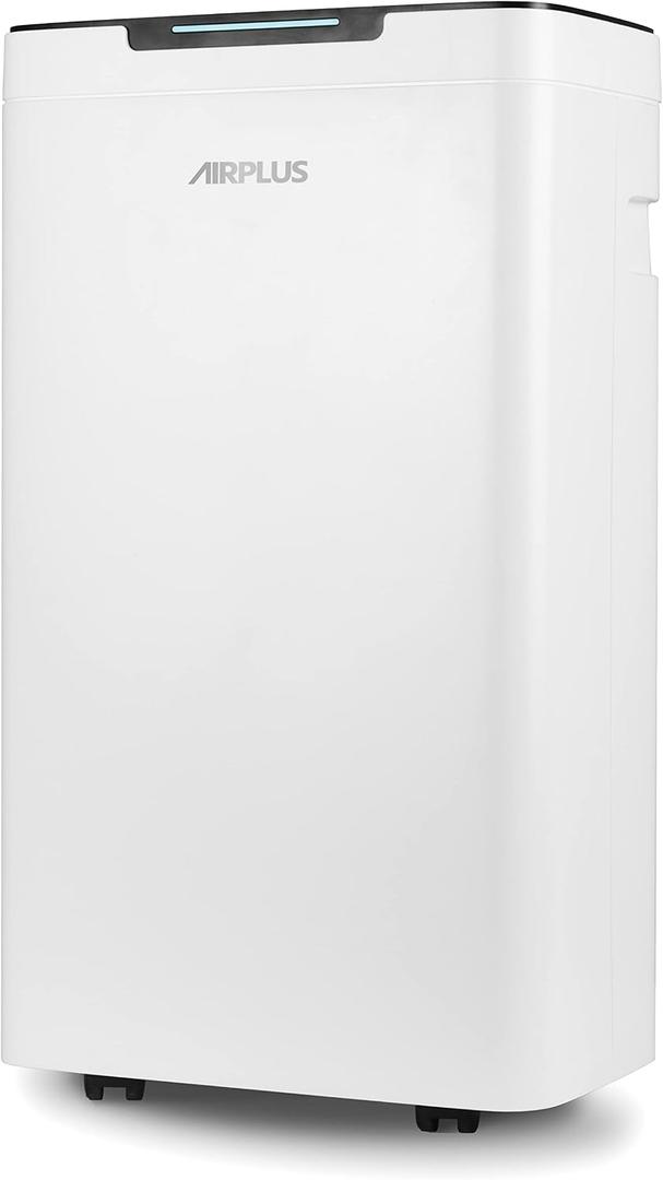 AIRPLUS Max 30 Pint Tall Dehumidifier for Home Bedroom up to 1600 Sq Ft (Mulfunctions, heats up for a while when turned on. Used, dirty)