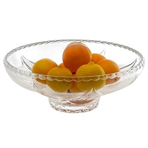 Amlong Crystal Crystal Fruit Bowl, 12.5 inch Diameter