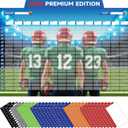 Football Draft Board 2026 – 5 ft x 3.3 ft for 14 Teams & 20 Rounds, 60" x 60"
