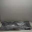 Nilight 40" Mechanic Plastic Creeper -40 Inches Blow-Molded Rolling Garage Cart with Padded Headrest, Dual Tool Trays and 6 Casters, Black