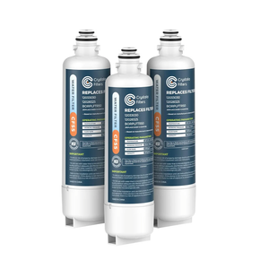 Crystala Filters BORPLFTR50 Replacement for Bosch Ultra Clarity Pro Water Filter, Compatible 12033030,11025825,12028325,BORPLFTR55,WFC100MF,WFS200MF(2 Pack)