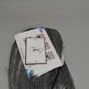 Long Grey Wigs for Women Natural Layered Grey Wig with Bangs,Synthetic Hair Wig for Daily Party Use