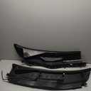 Windshield Wiper Cowl Panel Grille Compatible with Ford F250 F350 F550 Super Duty 2017-2022 Front Window Cover Insert Panel OE Number #HC3Z-25022A68-AAHC3Z-25022A69-AA