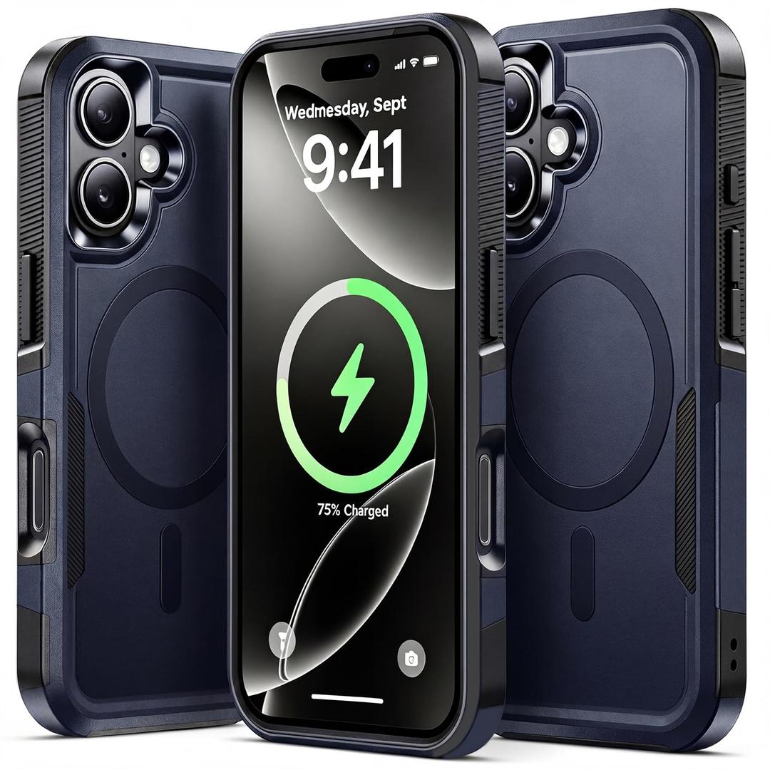 for iPhone 17 Case Heavy Duty 2-Layer Military Grade Drop Protection