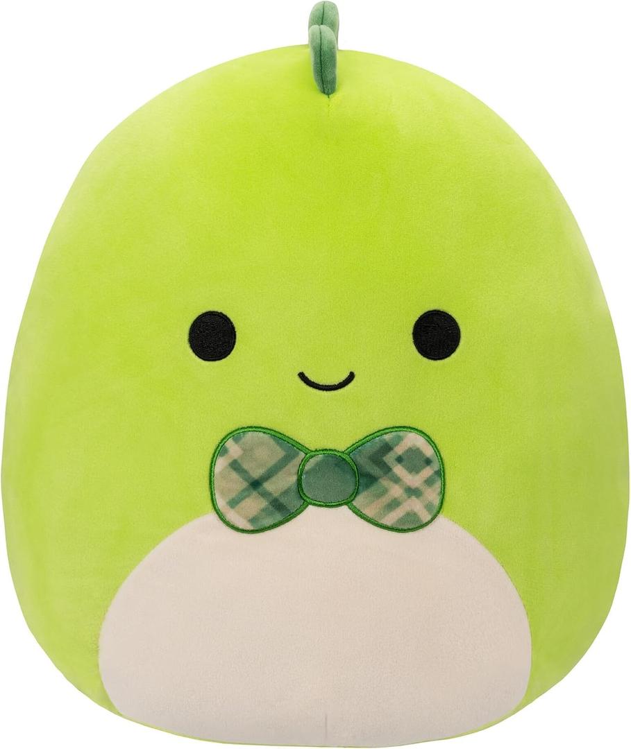 Squishmallows Original 12-Inch Danny Dino with Bow Tie - Medium-Sized Ultrasoft Official Jazwares Plush