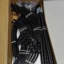 6FT Garden Obelisk Trellis for Climbing Plants,70Metal Plant Support Tower, Heavy Duty Thickened Tube,Rustproof Black Flower Stand for Vines, Roses, Outdoor & Indoor Use