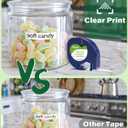 2 x Compatible for Dymo Letra Tag Label Maker Refills, 91330 White Paper Label Tape 1/2" x 13' for LT-100H LT-100T Plus 200B XR QX50, Replacement for Dymo LetraTag Refills, Office Labeling Tapes 4-Pack