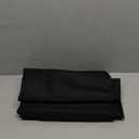 2 Pack Square Table Cloth 52X52 Inch Black Washable Fabric Tablecloth Polyester Solid Dining Table Cover for Birthday Party Dinner Holiday Outdoor Indoor