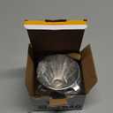 Pour Over Coffee Dripper, Stainless Steel Reusable Cone Coffee Filter, V Shaped Dripper Coffee Filter with Handle, Metal Coffee Pot Filter Cup