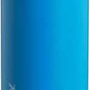 Stanley Quick Flip GO Water Bottle 24 oz | Push Button Lid | Leakproof and Packable for Travel and Sports | Insulated Stainless Steel | BPA-Free | Azure