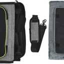 Soft Sided Carrier for Cats, Airline Approved Cat Travel Carrier with Plush Pad and Strap, Expandable Ventilated Mesh for Hiking Outdoor Use, Cationic Linen