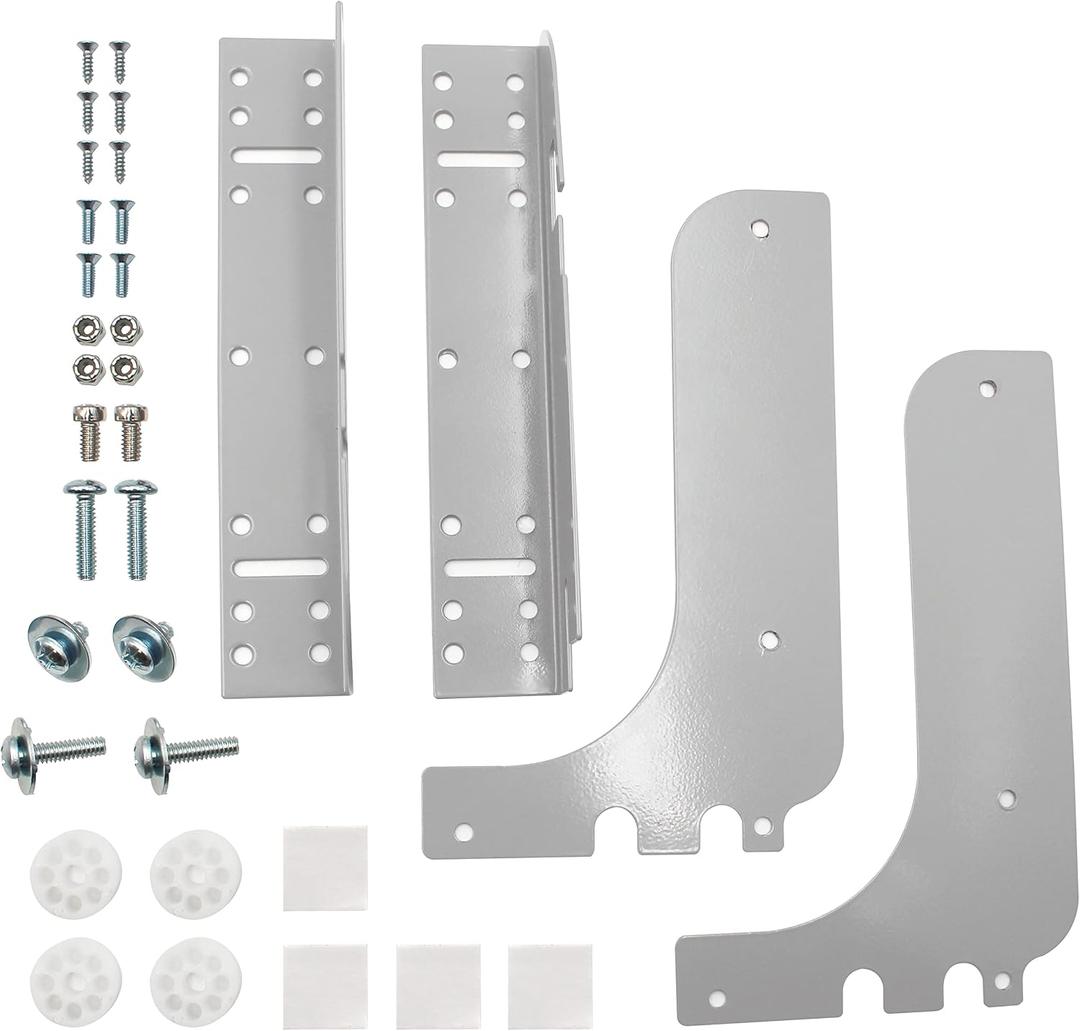 RVDM117KIT Door Mount Kit Compatible with RV Series Waste Containers,HPRV/HRV Hampers and 5CW2 Series Cookware Organizers