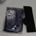 FlexiKold Reusable Gel Ice Pack with Straps – Cold Compress Pack for Injuries – Flexible Medical Ice Wrap for Back, Shoulders, Legs, Knees, Sciatica, Muscle Pain – Half Size