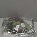 H&W 2pcs Artificial Wedding Arch Flowers for Wedding Sign, Floral Swag Dusty Decor for Reception Ceremony Backdrop(Willow Leaves-Peony-White)