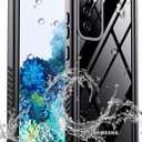 MOZOTER for Samsung Galaxy S20 Case Waterproof,[IPX8 Underwater Case][Full Body Shockproof & Military Dropproof] Clear Sound Quality Built-in Screen Protector for Samsung S20 6.1 inch-Black