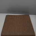 Non Slip Stair Landing Rug for Wooden Steps Indoor, Stair Landing Mat Square 31" x 31" Landing Rugs for Wood Stairs, Carpet Stair Treads Matching Mats, Brown