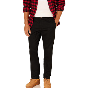 Amazon Essentials Mens Slim-Fit Wrinkle-Resistant Flat-Front Chino Pant 42*34l