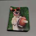 Football Card Binder 400 Pockets, Trading Card Binder 4 Pocket with 50 Removable Sleeves Fits 400 Sport Cards, 3 Ring Card Holder Binder with Zipper, Collector Storage Album (Black)