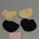 EIDOS Strapless Backless Sticky Push Up Bra - Invisible Adhesive Bra for Women with Nipple Covers 2025, C