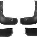 Hihaha Mud Flaps Splash Guards W/Mount Accessories for Honda Fit(Hatchback) 2011-2013 Front & Rear Mud Guards