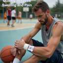 Cold Therapy First Aid Set for Outdoor Sports Injuries Down to (5/41) Portable Relief for Sprains, Swelling, Muscle Recovery (Blue)