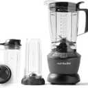 nutribullet® Full-Size Blender Combo, 1200W, Dark Gray, NBF50500
1200-watt blender for smoothies. Single-Serve & Large Capacity. 64-oz pitcher, 24-oz tumbler cup. Dishwasher safe