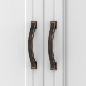 Asidrama 10 Pack 3.75 Inch(96mm) Oil Rubbed Bronze Kitchen Cabinet Handles, Cabinet Pulls Kitchen Cabinet Hardware for Cupboard Drawer Pulls 3150