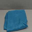 homing Rectangle Table Cloth Cover, Waterproof Polyester Elastic Fitted Tablecloth, Fits for 5 Foot Folding Tables, Washable Table Protector for Picnic, Camping, Outdoor (Teal, 30" x 60")
