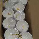Prestee 500 Pack 3 oz Paper Coffee Cups - Hot Drinking Cups for Coffee, Tea, Snacks or Mouthwash