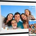 PIPI Vision 10.1 Inch WiFi Digital Picture Frame, Upgraded 32GB Storage,Smart Frameo App, IPS Touch Screen, Easy Setup, Instantly Share Photos & Videos for Mom,Grandparents