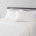 Amazon Basics 3 Count Lightweight Super Soft Easy Care Microfiber Bed Sheet Set with 14" Deep Pockets - Twin (Pack of 4), Black, Solid