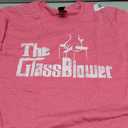 The Glassblower glass blower Blowing Funny Distressed Tshirt, Small