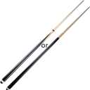 1Pc 120cm Home Snooker Pool Cue Assemble 12mm 047in Tip Children Adult Billiard Black Yellow Wood