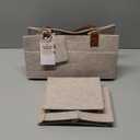 Lily Miles Baby Diaper Caddy Organizer, Nursery Storage Basket for Newborn Essentials, Neutral Gift for Baby Shower, Registry Must-Have, Car Organizer for Diapers and Wipes - Sand, Large (Large (Pack of 1))