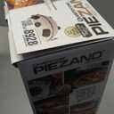 PIEZANO Crispy Crust Pizza Oven by Granitestone  12 Inch Electric Pizza Oven Indoor Countertop Maker with Ceramic Stone Heats up to 800F for Delicious Stone Baked Pizzeria Style Pizza at Home (Original, Cream)