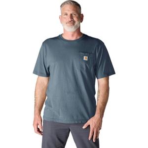 Carhartt Men's Iconic K87 Pocket T-Shirt (Blue, XL)