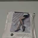 EXQUISLIFE Fleece Lined Tights Sheer Women - Fake Translucent Warm Pantyhose Leggings Sheer Thick Tights, for Winter (Black)