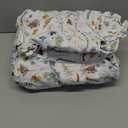 RUVANTI 100% Cotton King Size Sheets Set, 4 Pieces, Soft & Breathable Percale Weave Bedding, Deep Pocket 16", Hotel Standard, Crisp Cool Feel, Durable, Perfect Floral Bed Sheet, Fern Class