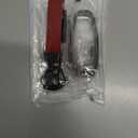 Key Fob Cover with Heavy-duty Keychain for Sonata Santa fe Tucson (Red)
