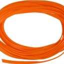 X AUTOHAUX Car Interior Gap Door Edge Decorative Trim Strip Line Orange 8m 26.25ft