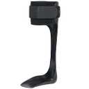 Komzer AFO Drop Foot Brace, Medical Ankle Foot Orthosis, Lightweight Foot Support Stabilizer, Drop Foot Postural Correction Brace for Men and Women (M-Right)