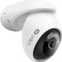 Tapo 4K 8MP Wired Pan/Tilt Outdoor Security Camera, Free Person/Vehicle Detect & 360 View, Color Night, Local AI, SD/Cloud Storage, Works w/Alexa & Google Assistant, 2.4 GHz WiFi C560WS