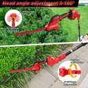 6-in-1 Pole Saw & Hedge Trimmer for Milwaukee M18 18V Battery (Tool Only)