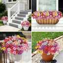 20 Bundles Artificial Flowers Fake Plants for Outdoors Decor