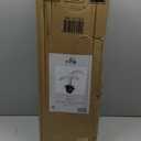 Nearly Natural 20in. Orchid Artificial Arrangement in Black Planter, White