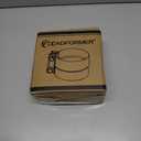 3 inch Exhaust Clamp Stainless Steel Muffler Band Clamps for 3" I.d. to 3" O.d. Turbo Downpipe Exhaust System Repair - 4 Pieces