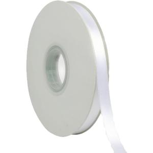 Light Green Ribbon 3/8 Inch x 50 Yards Satin Ribbon Continuous, Single Face, for Crafts, Gift Wrapping, Floral Bouquet, Weddings, and Decorations, with Spool