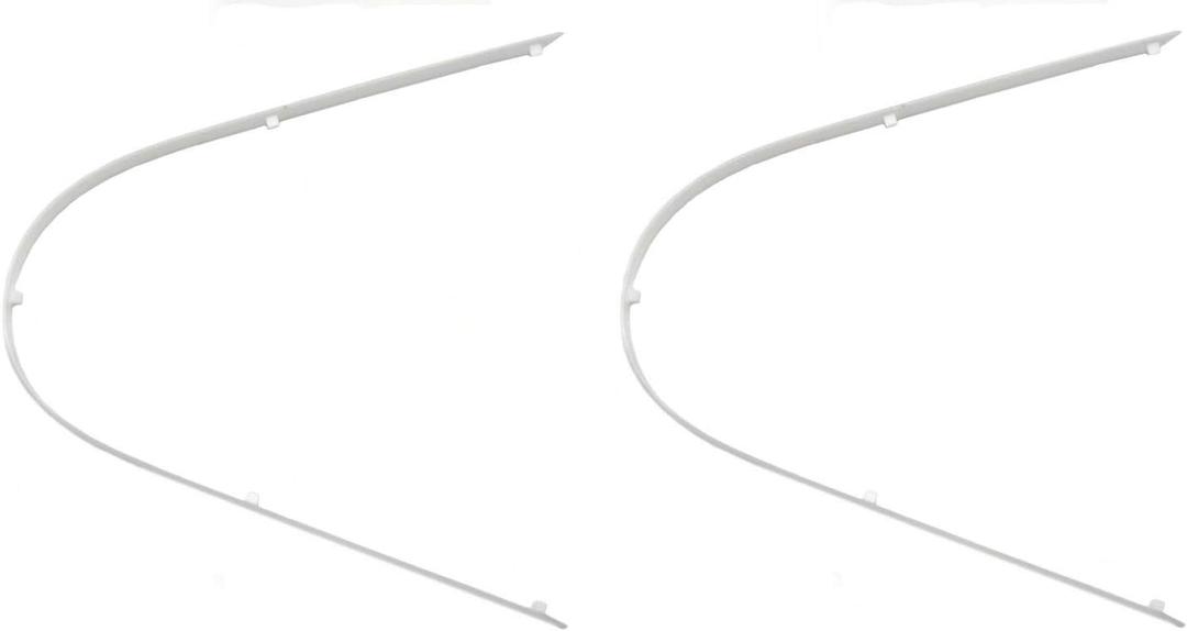 New 2 Pack Dryer Front Glide Strip for Frigidaire, AP5650542, 137513300, 131963900
